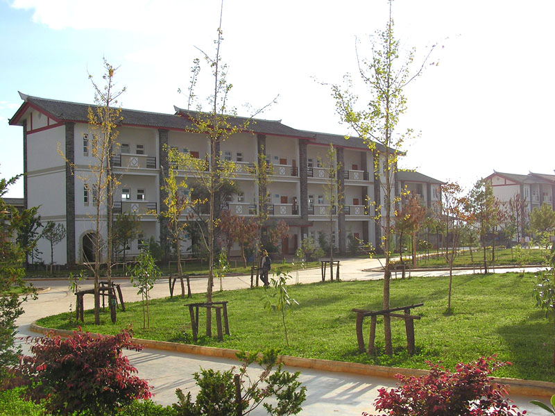 云南大學(xué)旅游文化學(xué)院——校園景觀(guān)圖(教學(xué)樓)