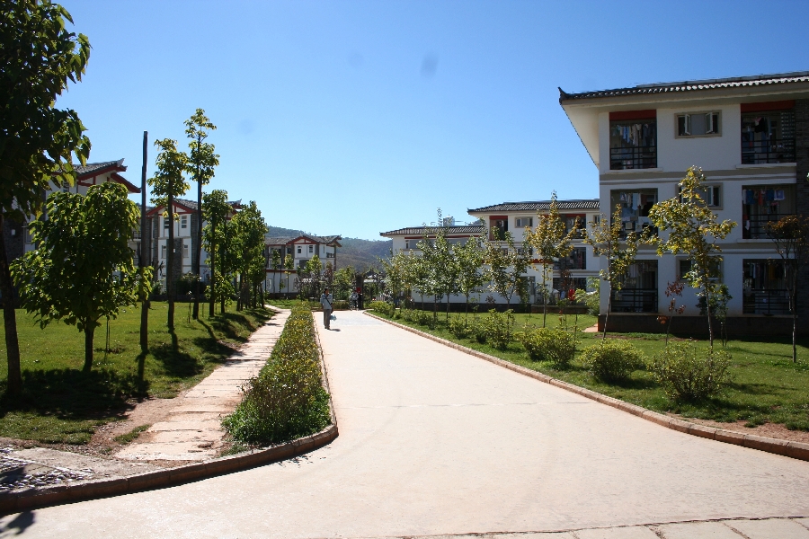 云南大學(xué)旅游文化學(xué)院——校園景觀(guān)圖(宿舍園區(qū))