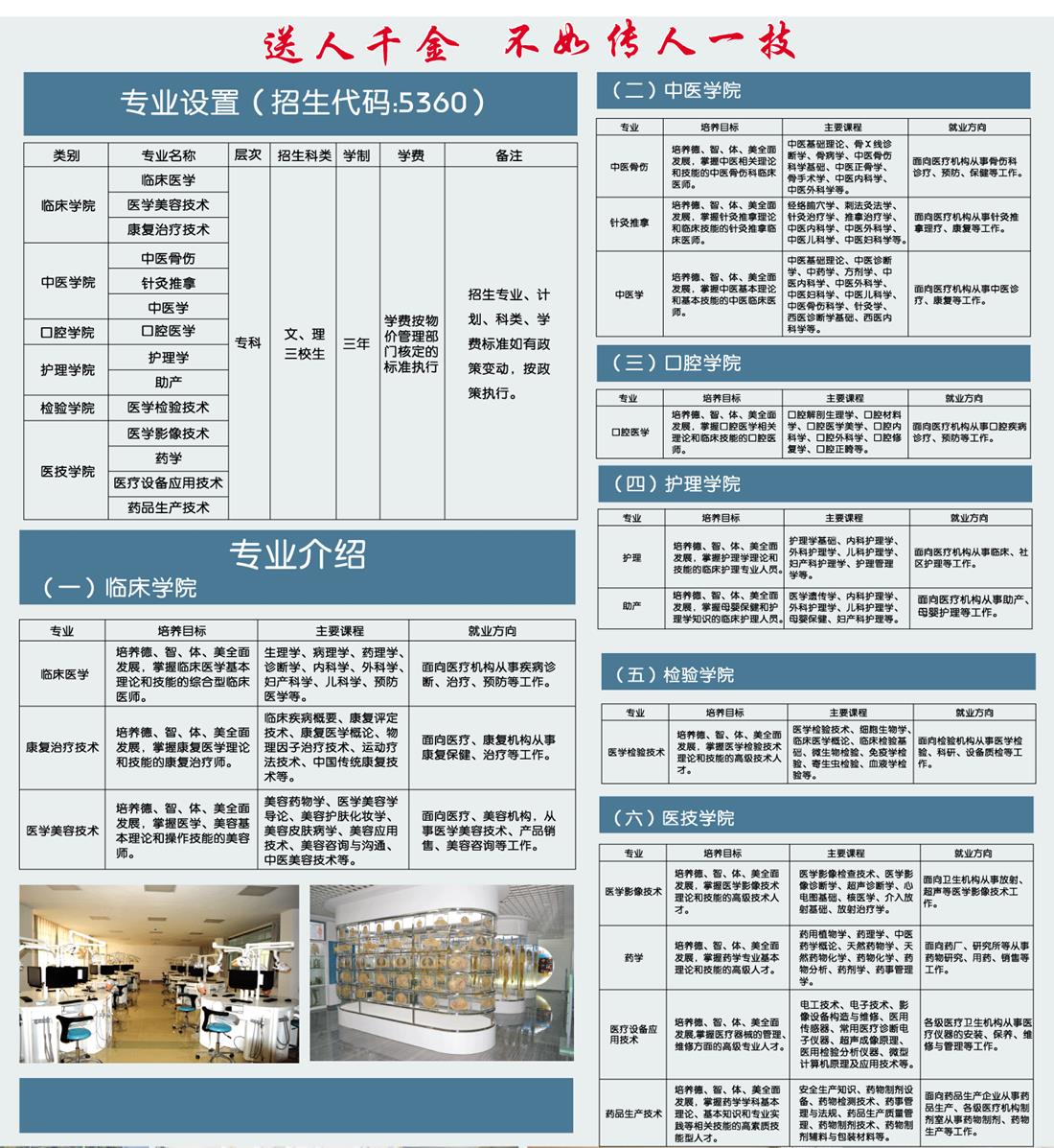 昆明衛(wèi)生職業(yè)學院高職層次招生簡章